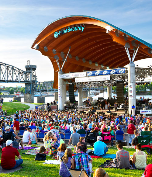 First Security Riverfest Amphitheater downtown Little Rock, Arkansas