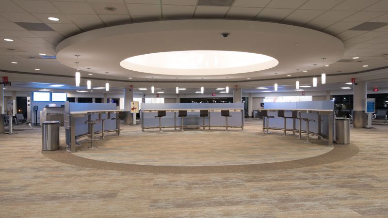 Clinton National Airport – Concourse Renovations