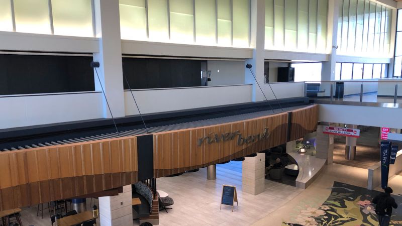 Clinton National Airport Pre-Security Lobby